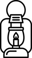 Lantern Creative Icon Design vector