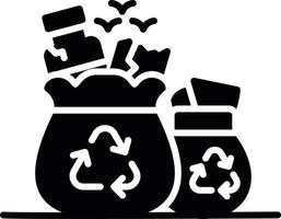 Garbage Creative Icon Design vector