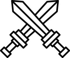 Sword Creative Icon Design vector