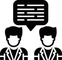 Dialogue Creative Icon Design vector