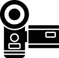 Video Camera Creative Icon Design vector