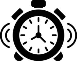 Alarm Clock Creative Icon Design vector