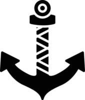 Anchor Creative Icon Design vector