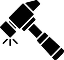Hammer Creative Icon Design vector
