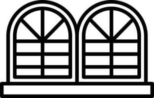 Window Creative Icon Design vector
