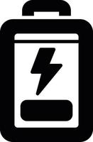 Low Battery Creative Icon Design vector