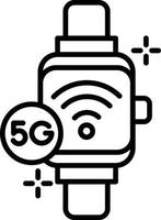 Smartwatch Creative Icon Design vector