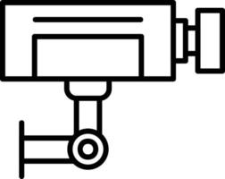 diseño de icono creativo de cámara cctv vector