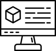 Computer Design Creative Icon Design vector