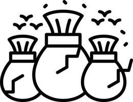Trash Creative Icon Design vector