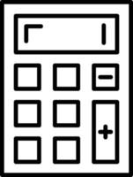 diseño de icono creativo de calculadora vector