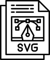 diseño de icono creativo de archivo svg vector