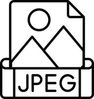 Jpeg Creative Icon Design vector