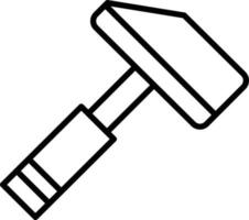 Hammer Creative Icon Design vector