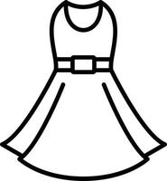 Dress Creative Icon Design vector