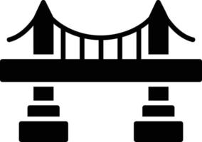 diseño de icono creativo de puente vector