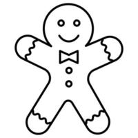 Gingerbread which can easily modify or edit vector