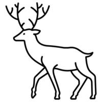 Deer which can easily modify or edit vector