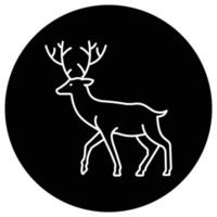 Deer which can easily modify or edit vector