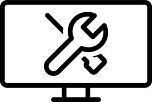 line icon for dept vector