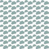 Cloud Pattern design vector