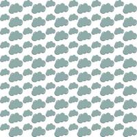 Cloud Pattern design vector