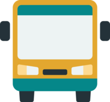 bus illustration in minimal style png