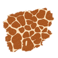 fond de motif girafe png