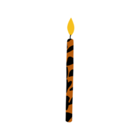 Tiger Pattern Candle png