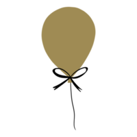 Goldbandballon png