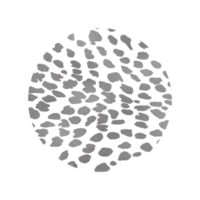 zilver Jachtluipaard patroon cirkel achtergrond png