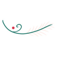 Elegant Leaf Decoration png