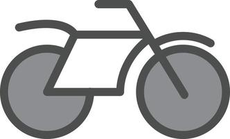 Motorcycle Vector Icon Design