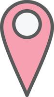 Map Marker Vector Icon Design