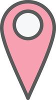 Map Marker Vector Icon Design