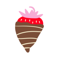 Erdbeer-Schokoladen-Fondue png