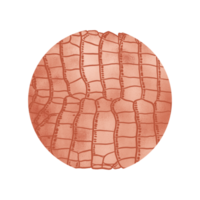 Copper Aligator Pattern Circle Background png