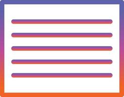 Paragraph Vector Icon Design