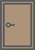 Door Closed Vector Icon Design