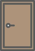 Door Closed Vector Icon Design