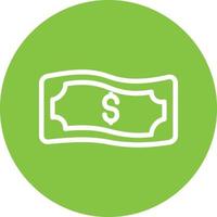 Money Bill Wave Alt Vector Icon Design