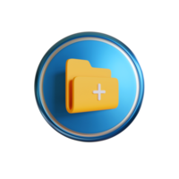 3d file icon for your websites png