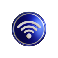 ícone wifi 3d para seus sites png