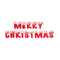 3d merry Christmas text for your website png