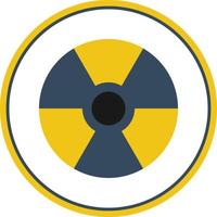 Radiation Alt Vector Icon Design