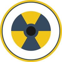 Radiation Alt Vector Icon Design