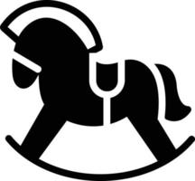 diseño de icono de vector de caballo