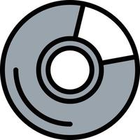 Compact Disc Vector Icon Design