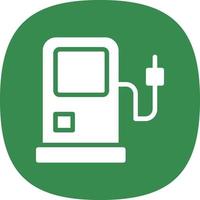 Gas Pump Vector Icon Design