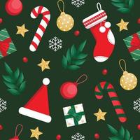 Christmas Seamless Pattern vector